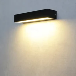 Outdoor Indoor LED Wall Lights Bedroom Aluminum Wall Light One Font Wall Lamp IP65 85-265V 12/18/24 W