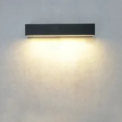 Outdoor Indoor LED Wall Lights Bedroom Aluminum Wall Light One Font Wall Lamp IP65 85-265V 12/18/24 W