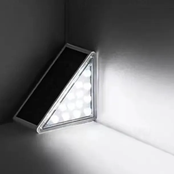 Outdoor IP67 Waterproof Solar Step Light Outdoor Stair Lights LED Lens Design Super Bright Anti-theft Stair Light Decor Lighting For Garden Deck Garden Lamp Landscape Lights 1X 2X