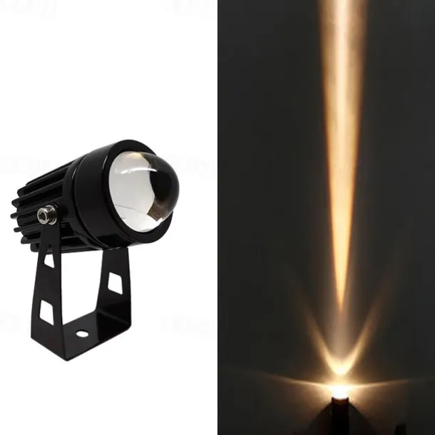 Outdoor LED Spotlight 5W Landscape Lighting 220V Red Green Blue RGB Wall light IP66 Waterproof one beam lights