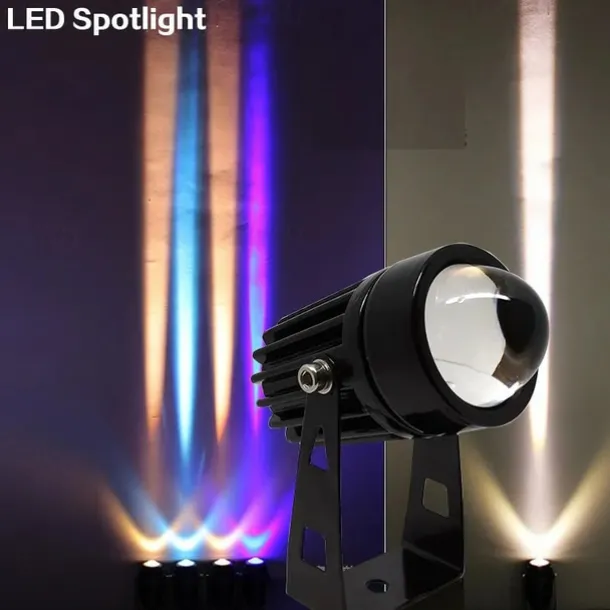 Outdoor LED Spotlight 5W Landscape Lighting 220V Red Green Blue RGB Wall light IP66 Waterproof one beam lights