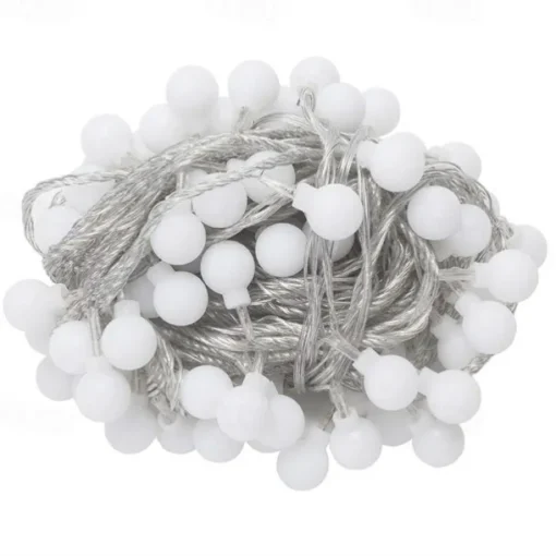 Outdoor LED String Lights Globe Ball String Lights 100/50/30M Fairy Light 800/400/300Leds for Party Garden Yard Colorful Romantic Decoration Lighting IP44 Waterproof