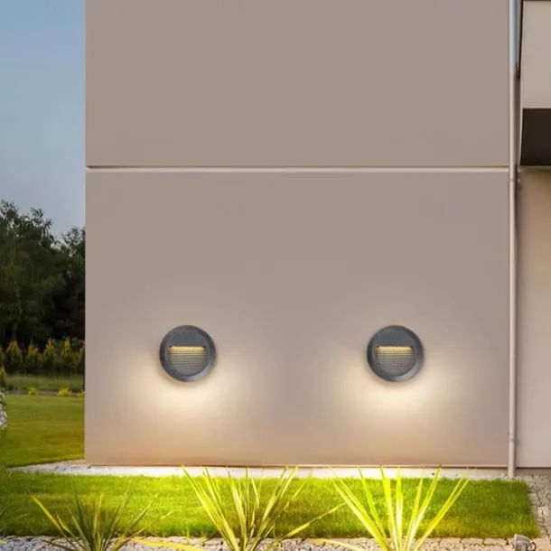 Outdoor Led Underground Light Stainless Steel IP67 Waterproof Square Embedded Ground Lights Suitable for Steps and Corners 110-240V