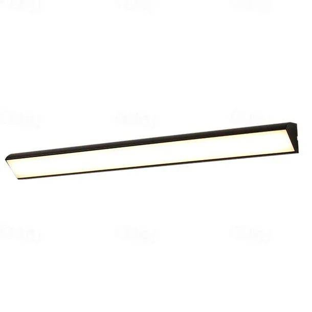 Outdoor LED Wall Lamp Line Design IP65 Waterproof Acrylic Metal 80/90cm Indoor Wall Light Modern Bedroom Warm White Light 110-240V