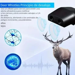 Outdoor Safety Car Physical Ultrasonic Animal Siren Deer RepellersMotorcycles Trucks Alert Device Alarm Tool 2X Animal ProtectionsDevices Motorcycles Warning Collision Prevention Devices