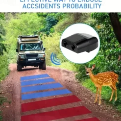Outdoor Safety Car Physical Ultrasonic Animal Siren Deer RepellersMotorcycles Trucks Alert Device Alarm Tool 2X Animal ProtectionsDevices Motorcycles Warning Collision Prevention Devices