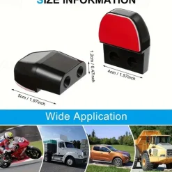 Outdoor Safety Car Physical Ultrasonic Animal Siren Deer RepellersMotorcycles Trucks Alert Device Alarm Tool 2X Animal ProtectionsDevices Motorcycles Warning Collision Prevention Devices