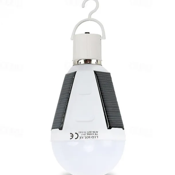 Outdoor Solar Emergency Light Waterproof Bulb Solar Energy Saving Light Bulb Outdoor Lights