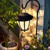 Outdoor Solar Garden Hanging Lantern Light Super Waterproof Solar Wall Lamp Villa Porch Courtyard Decoration Atmosphere Lights