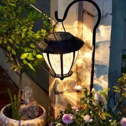 Outdoor Solar Garden Hanging Lantern Light Super Waterproof Solar Wall Lamp Villa Porch Courtyard Decoration Atmosphere Lights