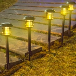 Outdoor Solar Path Light Led Light Control Lawn Lamp Garden Decorative Plug Lights Waterproof Courtyard Lamps Outdoor Lights