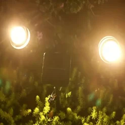 Outdoor Solar Power Spot Light IP65 Waterproof 2 In 1 Solar Focused Light for Garden Pool Area Trees Ponds Yard Decoration Landscape Lighting