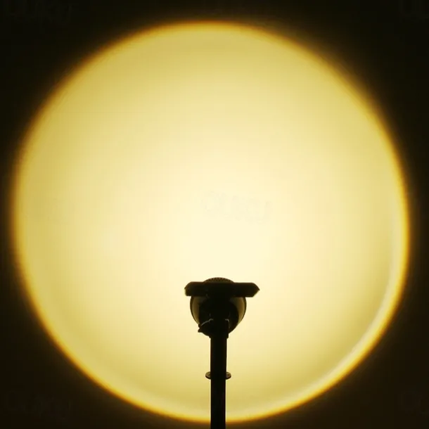 Outdoor Solar Spotlight - Waterproof Pathway Garden Spotlights, Solar Sunset Projection Lights for Lawn, Park, Terrace & Landscape Decoration