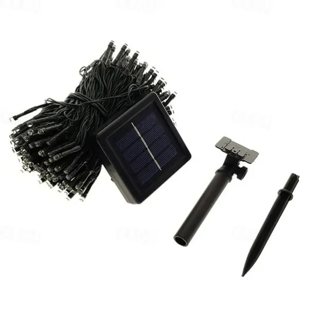 Outdoor Solar String Light 22M 200LED Solar LED String Light Outdoor String Lights 8 Function Fairy Lights Outdoor Waterproof Garden Lawn Courtyard Christmas Decoration Light LED Solar Garden Light