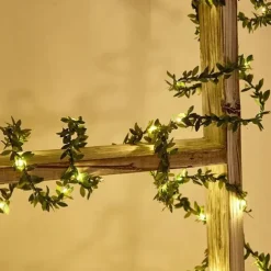 Outdoor Solar String Light Outdoor Waterproof Solar Leaf 5M 50LEDs Fairy String Lghts Christmas Wedding Garden Patio Decoration LED Solar Garden Light