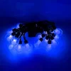 Outdoor Solar Wishing Ball String Lights, 5M 20 LEDs & 7M 50 LEDs Waterproof Fairy Lights for Christmas, Garden, Courtyard and Holiday Party Decoration 1 Set