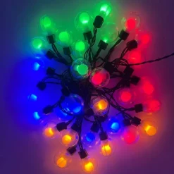 Outdoor Solar Wishing Ball String Lights, 5M 20 LEDs & 7M 50 LEDs Waterproof Fairy Lights for Christmas, Garden, Courtyard and Holiday Party Decoration 1 Set