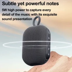 Outdoor Sports Cycling Portable 360 Surround Sound Bluetooth Speakers Mini Waterproof Wireless Car Subwoofer Long Battery Life