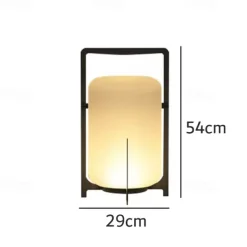 Outdoor Standing Lamp Waterproof IP65 Plug In Courtyard Lamp Landscape Atmosphere Lawn Terrace Garden Layout Balcony Power Adapter 110-240V