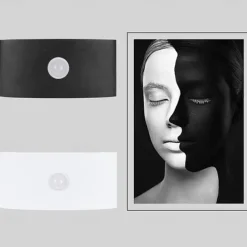 Outdoor Wall Light LED Motion Sensor Wall Sconce Light 8W Up Down Aluminium Modern Indoor Wall Lamps for Living Room Bedroom Corridor Hallway