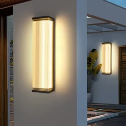 Outdoor Wall Lights, LED Fence Lights IP65 Waterproof Warm/White/Nautral Light Sconce Decorative Fixture With Hardwired For Villa Gate Balcony Yard Exterior Lamp