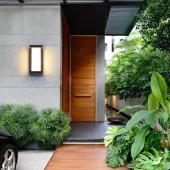 Outdoor Wall Lights Waterproof Outdoor Wall Lights Outdoor Iron Metal Wall Light 110-120V 220-240V 18 W