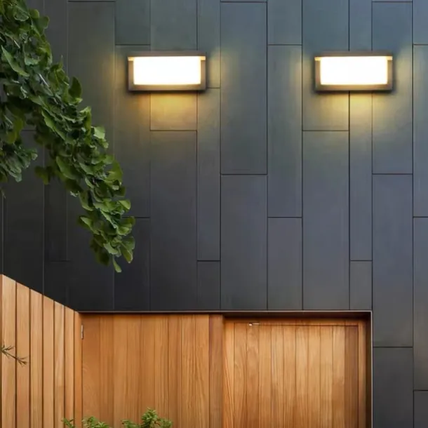Outdoor Wall Lights Waterproof Wall-mounted Lights Iron Wall Light 110-120V 220-240V 18 W