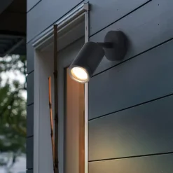 Outdoor Wall Sconce Spotlight Waterproof IP65 Wall Fixture Lighting Aluminum LED Exterior Sconce for Indoor Outdoor Patio Porch Warm White 110-240V