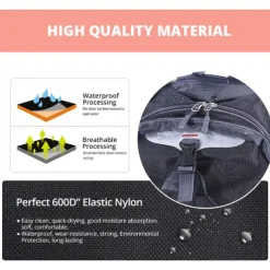 Outdoor Waterproof Nylon Backpack for Hiking, Travel, and School - Durable and Spacious for Students, Back to School