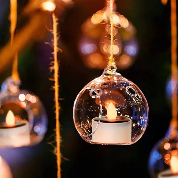 Outdoor Waterproof Solar Candles Light Dusk to Dawn Outdoor Garden Lighting Reusable LED Tea Light Candles for Lantern Garden Camping and Home Decor Lamp