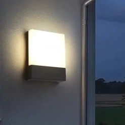 Outdoor Waterproof Wall Lights 10W Outdoor Acrylic Wall Light Outdoor Modern Basic Wall Decor for Pathway Garden 110-120V 220-240V