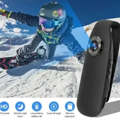 1080P Full HD Mini Camera Body Wear Camera Cycling Video Recorder Motion Activate Portable Pocket Body Cams Police Body Camera