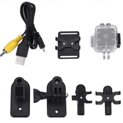 1080P HD Portable Mini Infrared Waterproof Action Camera Camcorder for Home Security Outdoor Sports Recording
