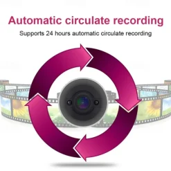 1080P HD Portable Mini Infrared Waterproof Action Camera Camcorder for Home Security Outdoor Sports Recording