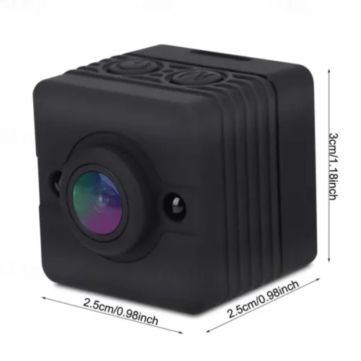 1080P HD Portable Mini Infrared Waterproof Action Camera Camcorder for Home Security Outdoor Sports Recording
