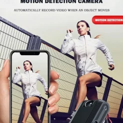 1080P HD Video Recorder Mini Hidden Camera Clip IR Night Cam Back Clip Body DV RDV DVR Video Surveillance Camcorder Loop Recording