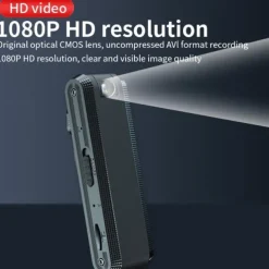 1080P HD Video Recorder Mini Hidden Camera Clip IR Night Cam Back Clip Body DV RDV DVR Video Surveillance Camcorder Loop Recording