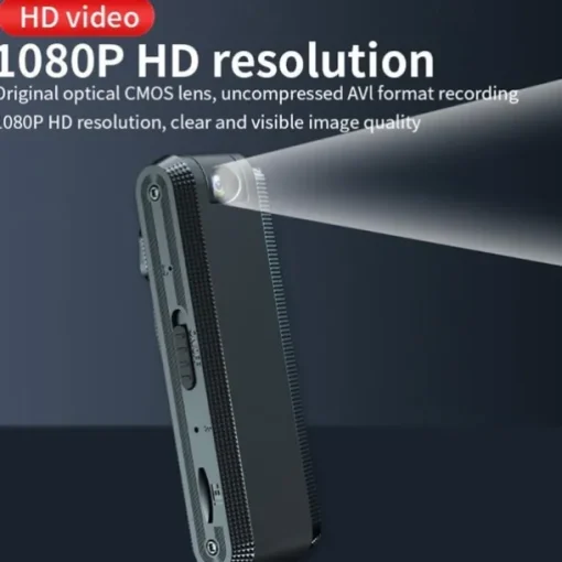 1080P HD Video Recorder Mini Hidden Camera Clip IR Night Cam Back Clip Body DV RDV DVR Video Surveillance Camcorder Loop Recording