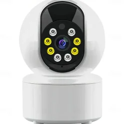 1080P Wireless CCTV IP Camera Surveillance, Night Vision Home Security Camera with 2 Way Audio NO CARD