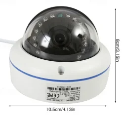 1080P Wireless IP Camera 5X Zoom Outdoor IR Speed Dome CCTV Security