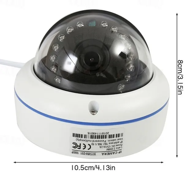 1080P Wireless IP Camera 5X Zoom Outdoor IR Speed Dome CCTV Security