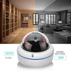 1080P Wireless IP Camera 5X Zoom Outdoor IR Speed Dome CCTV Security