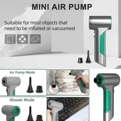 12000PA New Powerful Wireless Car Vacuum Cleaner Multifunctional Strong Suction 3 Gear Adjustment Mini Portable Strong Robot Cleaner Home Car Dual Use Vacuum Cleaner Keyboard Cleaning Tool