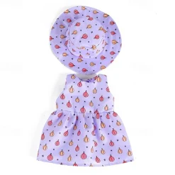 5Pack American Doll Clothes Dress Gift for 18 inch Doll Clothes and Accessories(WITHOUT DOLL)