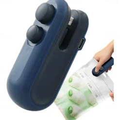 Package Sealer Bag Opener Portable Storage Bag Sealer Dual Functions Sealing Tool