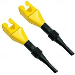 2Pack-Car Refueling Funnel Telescopic Hose Plastic Funnel Filter Transfer Tool Motorcycle Gasoline Engine Oil Filling Catheter Tools
