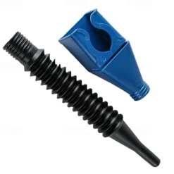 2Pack-Car Refueling Funnel Telescopic Hose Plastic Funnel Filter Transfer Tool Motorcycle Gasoline Engine Oil Filling Catheter Tools