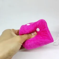 1Pair Car Pendant Interior Hanging Rearview Mirrors Short Plush Fuzzy Dice 2.75inc Plush Car Decorative Hanging Mirror Fuzzy Dice Lucky Hanging Accessories