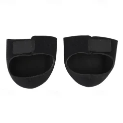 1pair Heel Brace With Hook And Loop Fastener Breathable Heel Cushions Heel Cups With Gel Pads For Women Men