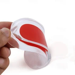 1pair Soft Silicone Gel Insoles For Heel Spurs Pain Relief Foot Cushion Foot Massager Care Heel Cups Shoe Pads Height Increase Insoles